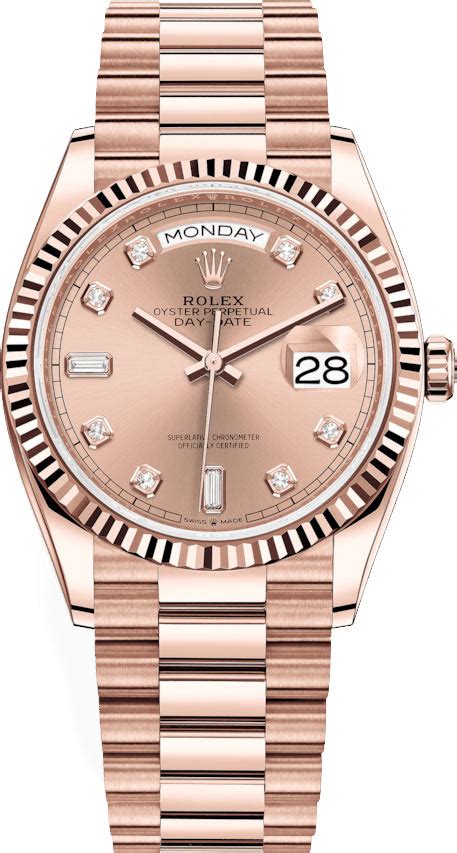 rolex 36mm day date ruby rose gold|Rolex 128235.